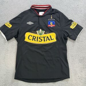 Umbro Colo-Colo 2013 Black Away Soccer Football Jersey Men’s Size Medium